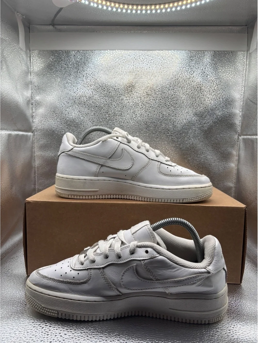 Nike Air Force 1 low triple white GS
